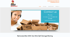 Desktop Screenshot of daddyremovals.com